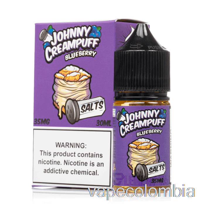 Vape Kit Completo Blueberry - Johnny Creampuff Salts- 30ml 50mg
